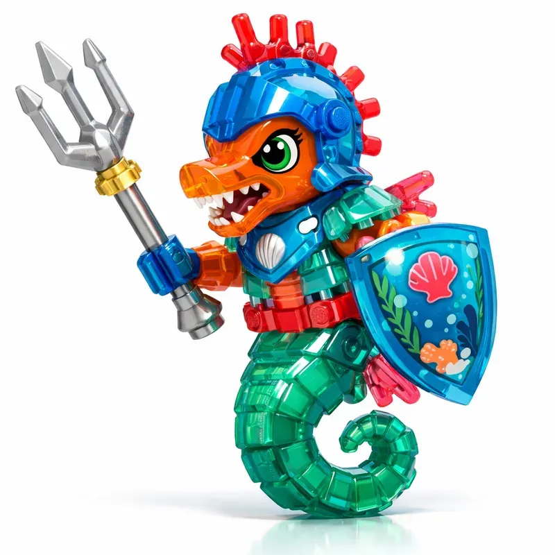 Aqua Bricks Ocean Beast Lego Series