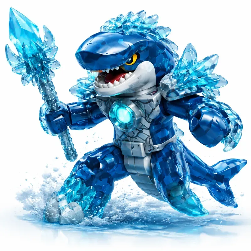 Aqua Bricks Ocean Beast Lego Series