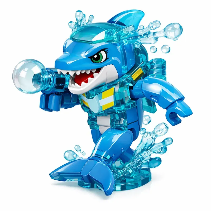 Aqua Bricks Ocean Beast Lego Series