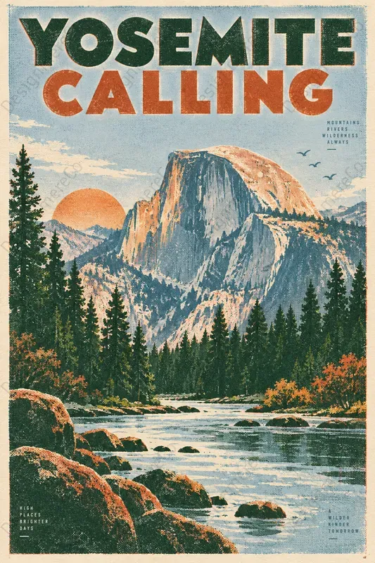 Retro Riso Travel Poster Generator