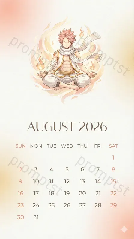 Viral 2026 Anime Calendars