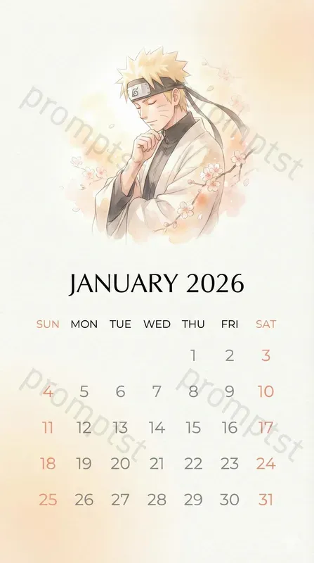 Viral 2026 Anime Calendars