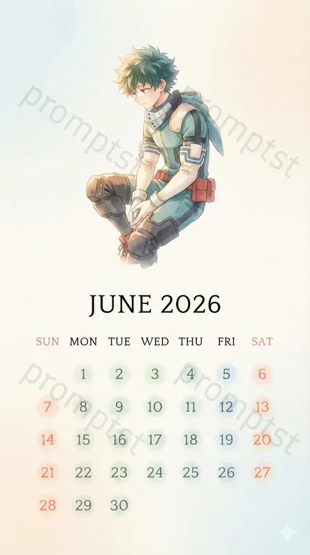 Viral 2026 Anime Calendars