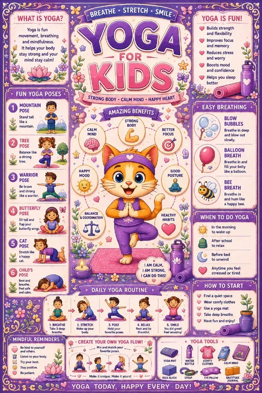 Cartoon Educational Infographic Posters