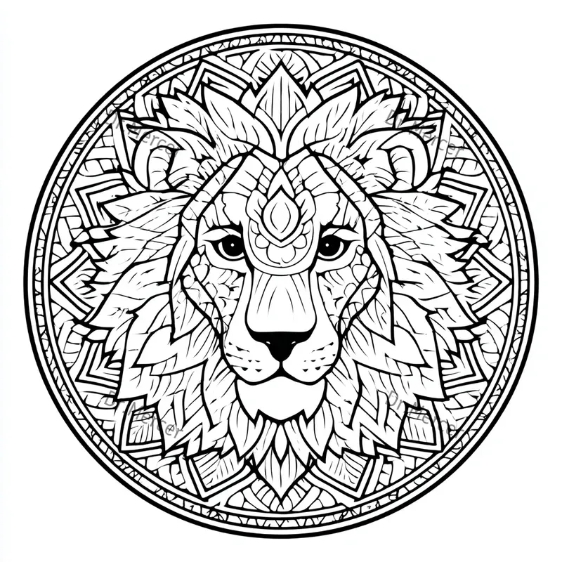 Mandala Coloring Book Pages
