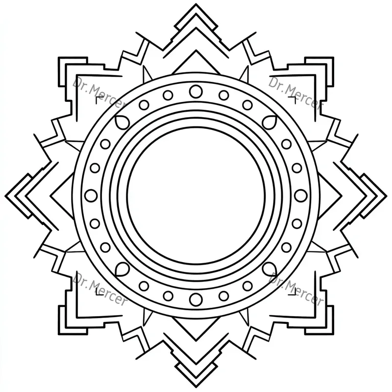 Mandala Coloring Book Pages