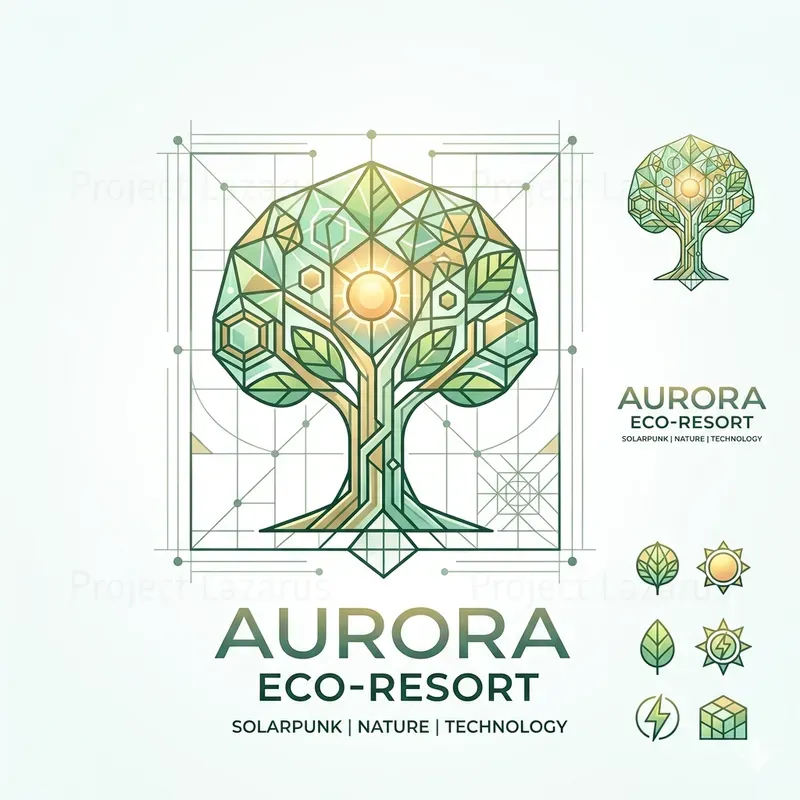 Eco Resort Logos And Branding Systems
