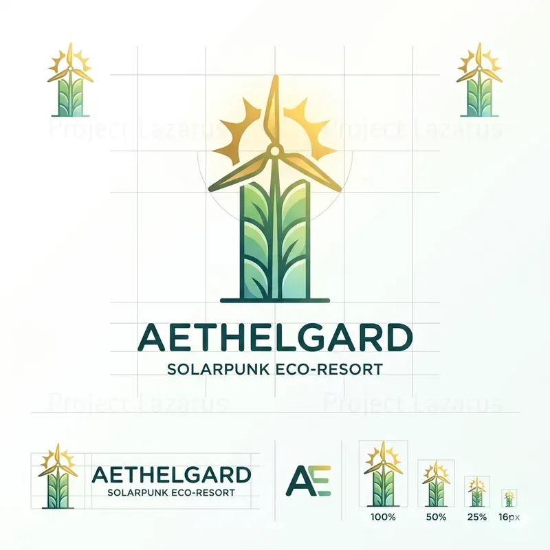 Eco Resort Logos And Branding Systems