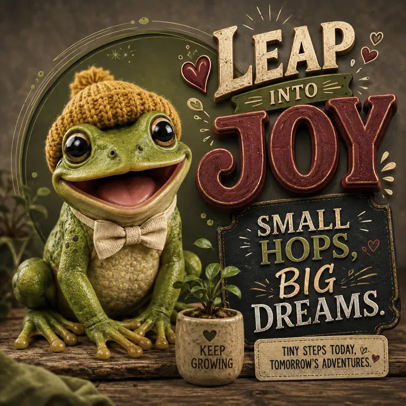 Whimsical 3D Character Posters
