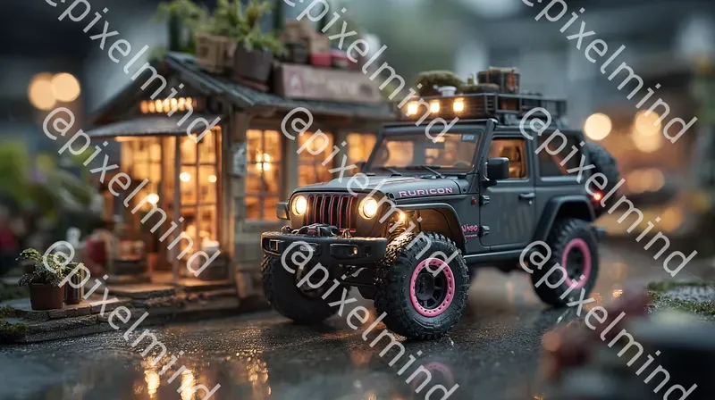 Minimotion Cinematic Car Dioramas
