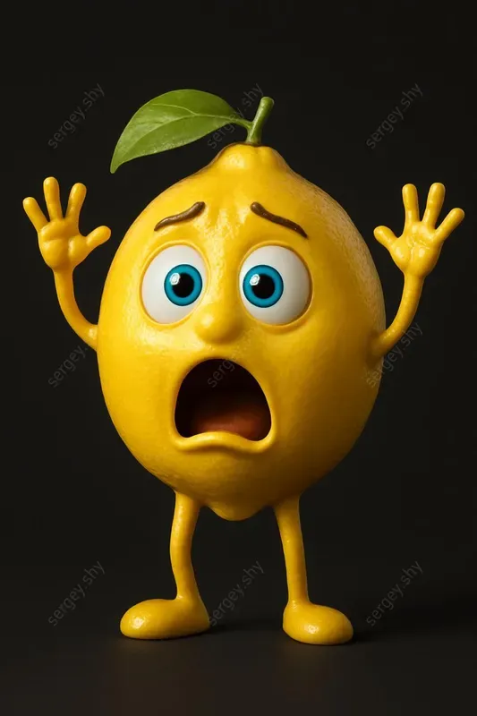 3D Lemon Characters