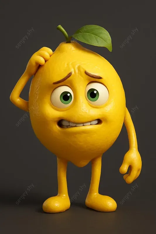 3D Lemon Characters