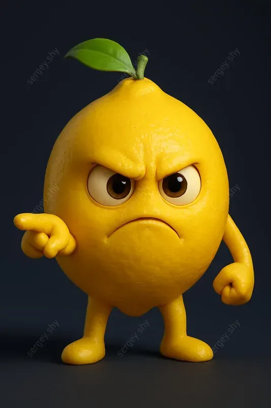 3D Lemon Characters