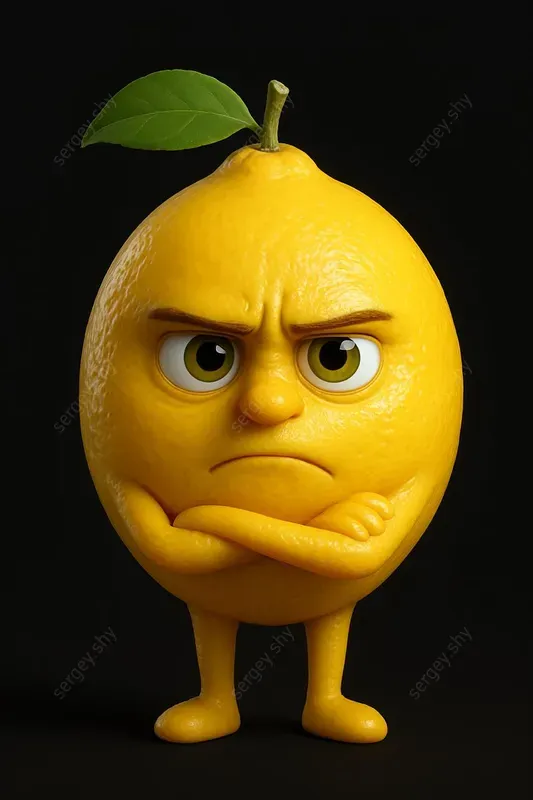 3D Lemon Characters