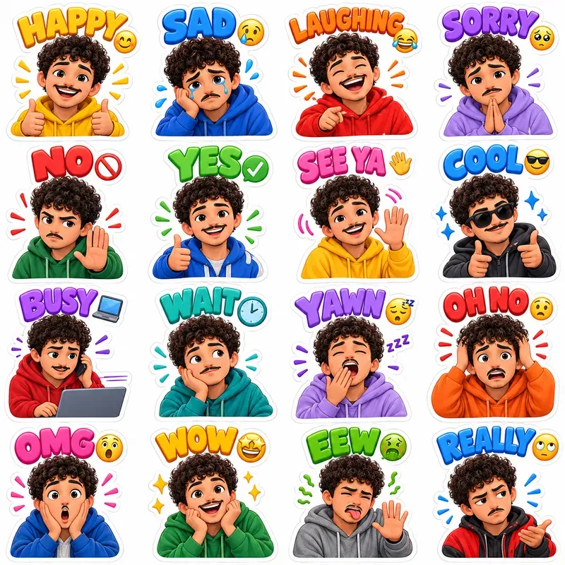Emoji Sticker Funs