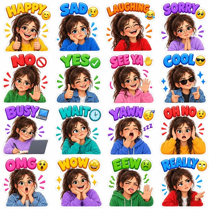 Emoji Sticker Funs