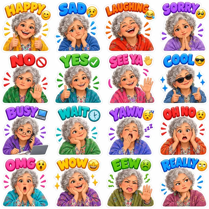 Emoji Sticker Funs