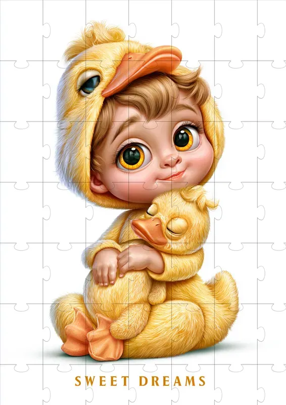 Cute Bedtime Kids Characters