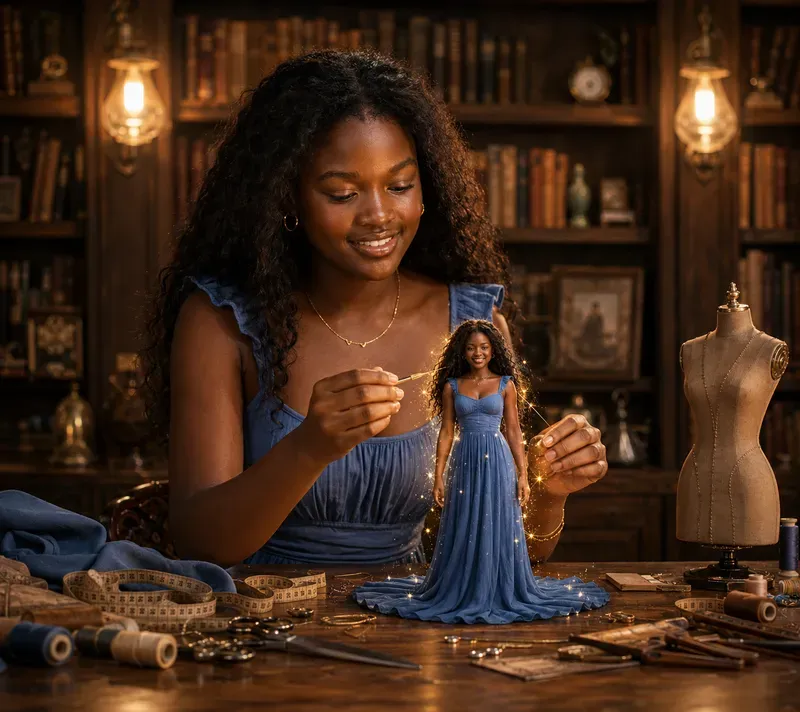 Magical Miniature Library Scenes