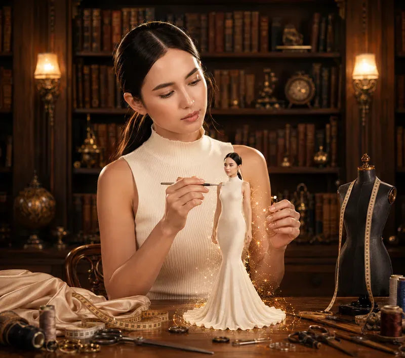 Magical Miniature Library Scenes
