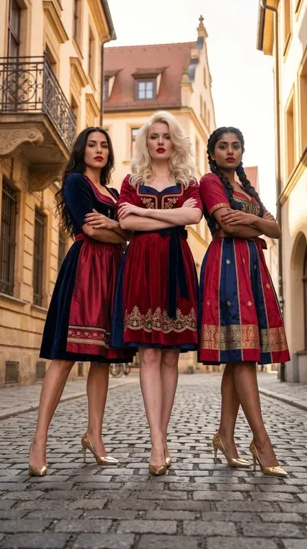 The Three Wiesn Beauties