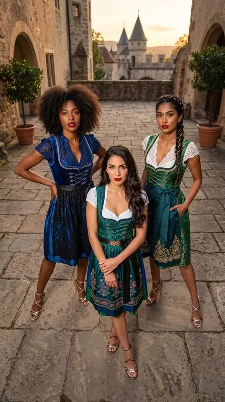 The Three Wiesn Beauties