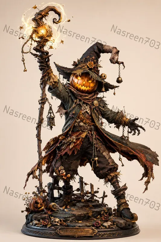 Sculpted Fantasy Characters