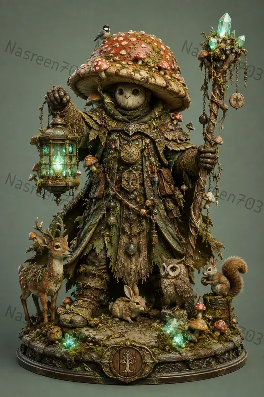 Sculpted Fantasy Characters