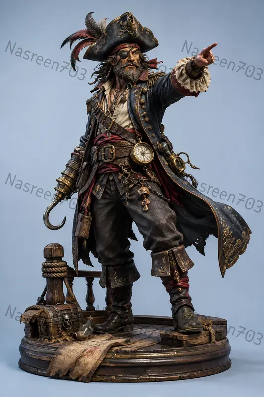 Sculpted Fantasy Characters