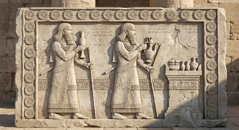 Ancient Sumerian Relief Generator