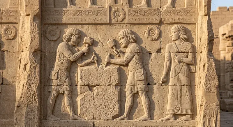 Ancient Sumerian Relief Generator