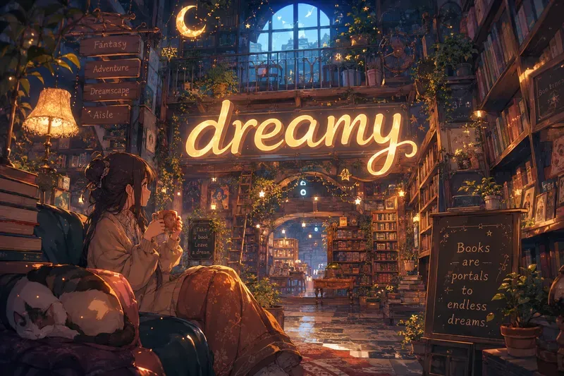 Cozy Anime Name Text Scenes