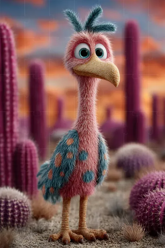 Surreal Stylized 3D Creatures