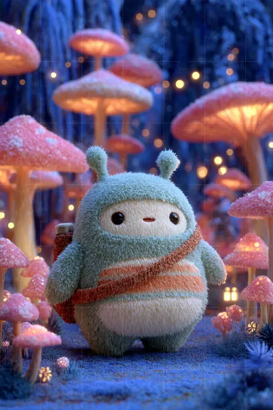 Surreal Stylized 3D Creatures