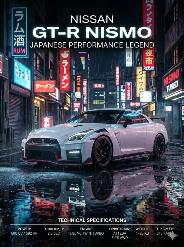 Premium Automotive Spec Posters
