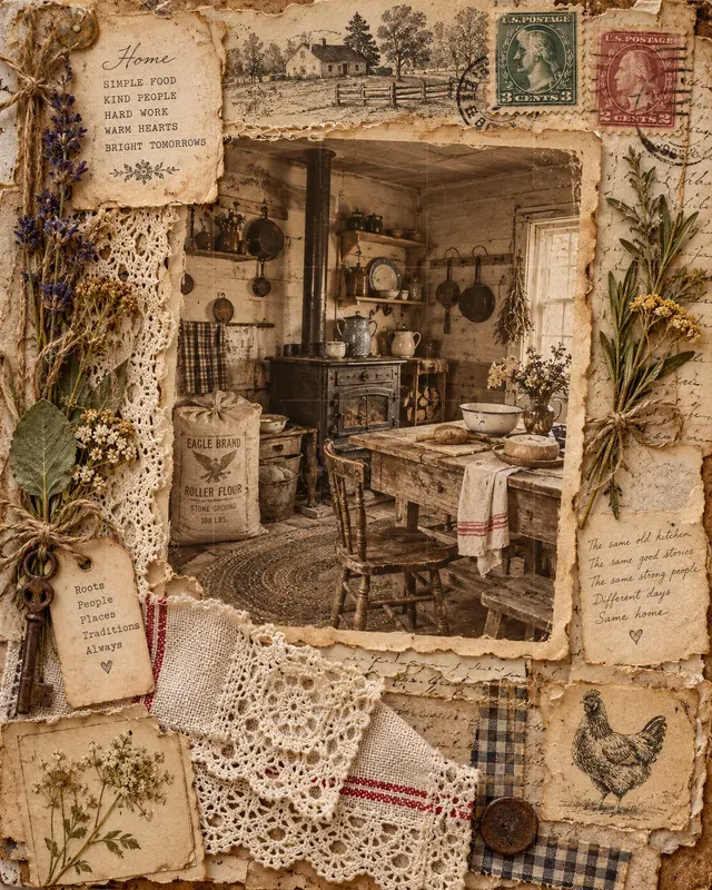 Traditional Heritage Life Junk Journals