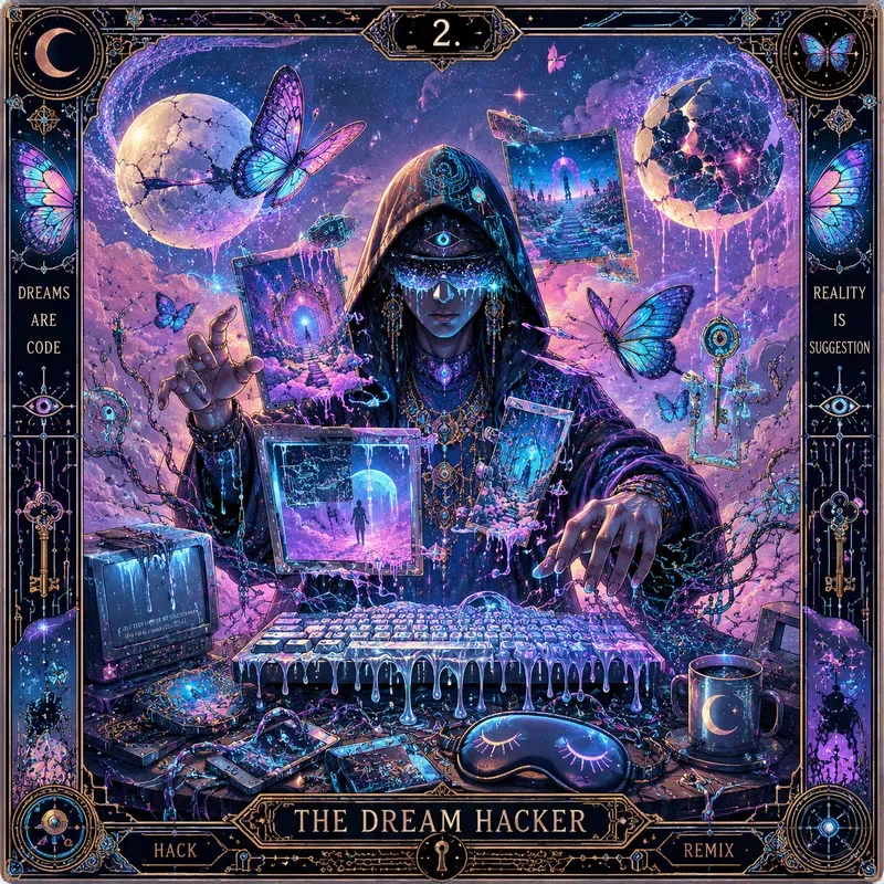 Neon Tarot Archetypes