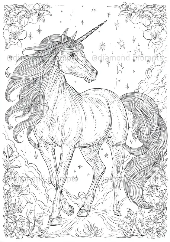 Whimsical Garden Coloring Pages