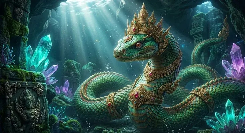 Hyperrealistic Naga Dragons