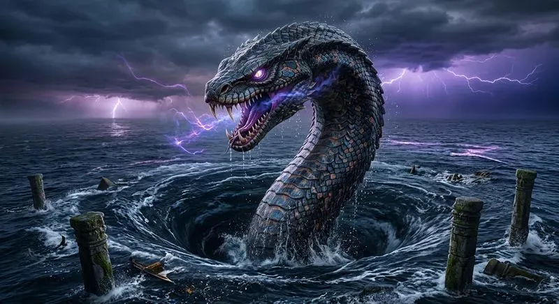 Hyperrealistic Naga Dragons