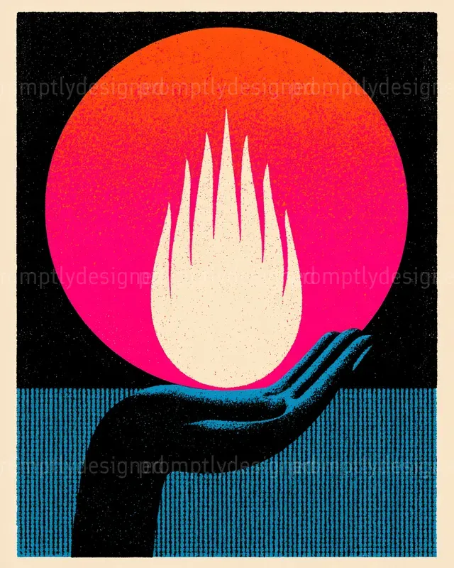 Bold Riso Pop Posters