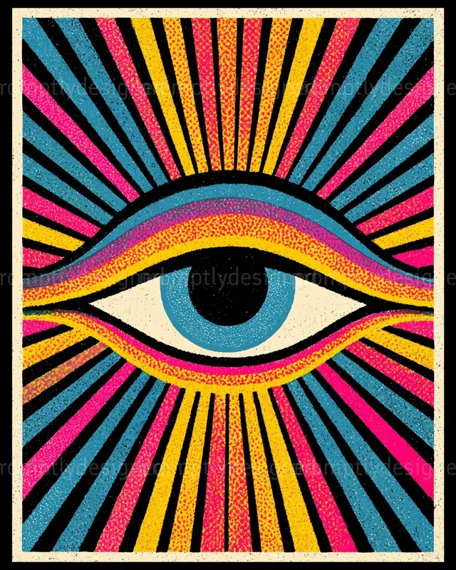 Bold Riso Pop Posters