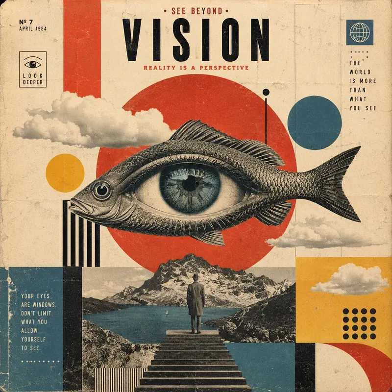 Retro Surreal Collage Generator