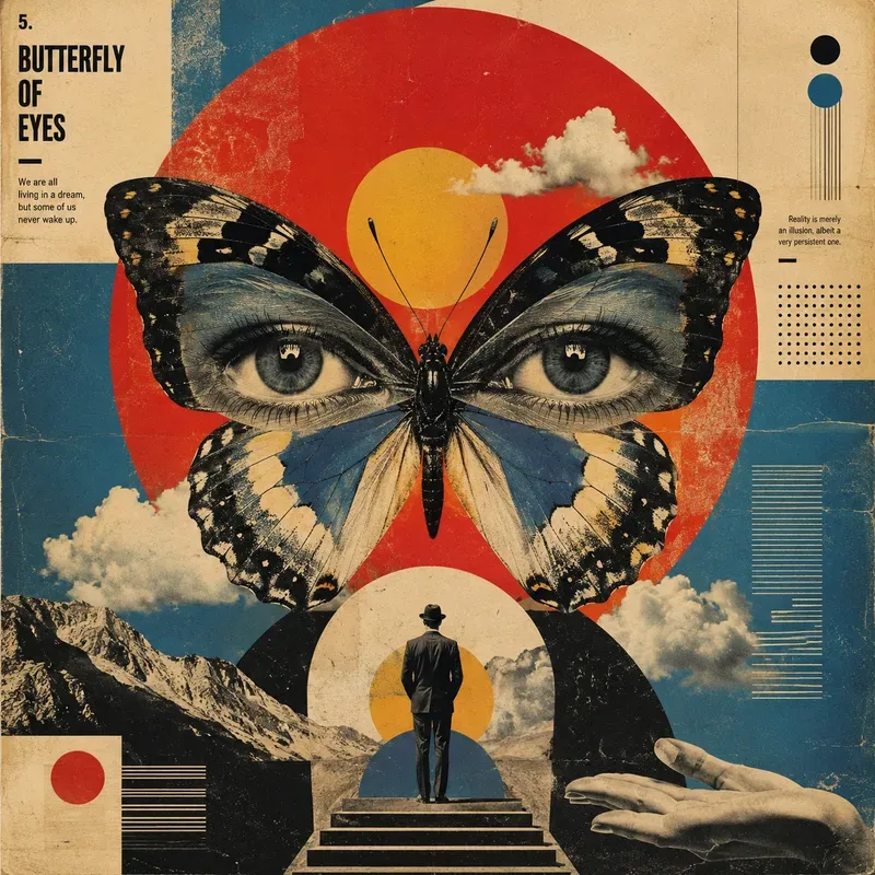 Retro Surreal Collage Generator