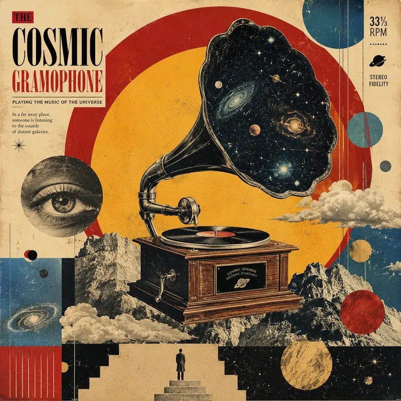 Retro Surreal Collage Generator