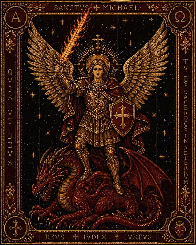 Medieval Occult Tarot Pixels