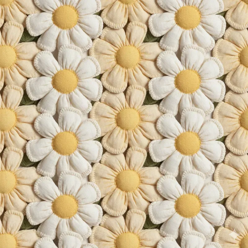 Soft Fabric 3D Toy Seamless Patterns