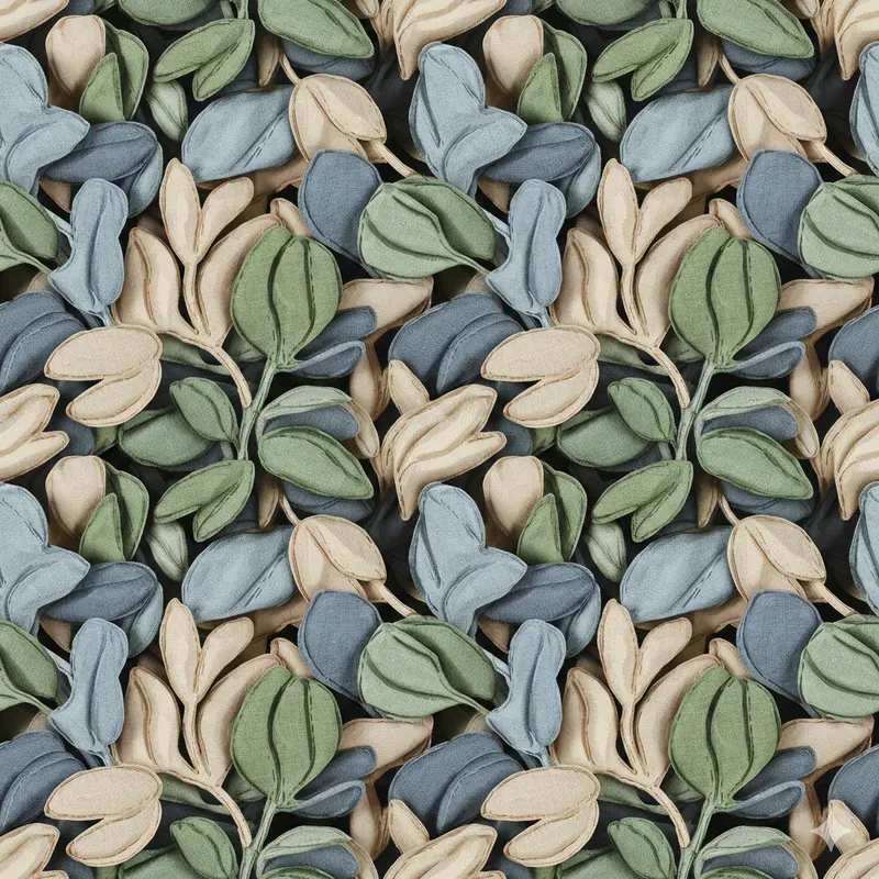 Soft Fabric 3D Toy Seamless Patterns