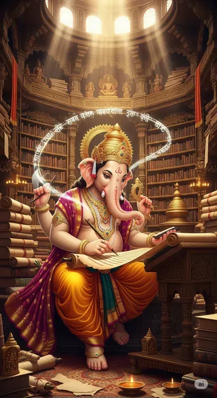 Divine Illuminations 8k Mystical Hindu