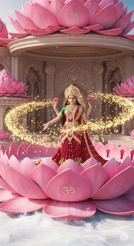 Divine Illuminations 8k Mystical Hindu